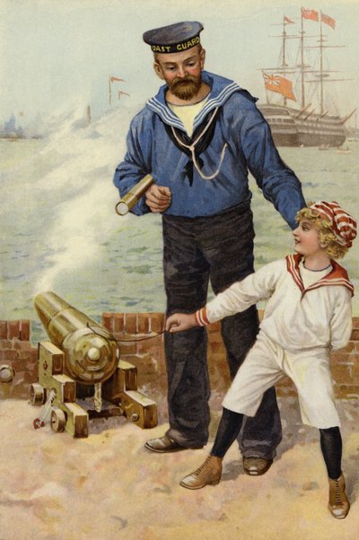 His First Shot by English School